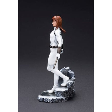 Kotobukiya Marvel Universe Black Widow White Version ARTFX Premier Statue - The Mage's Emporium ToyShnip Shopify Collective ToyShnip Used English Action Figure Japanese Style Comic Book