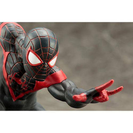 Kotobukiya Marvel Universe Spider - Man Miles Morales Artfx+ Statue - The Mage's Emporium ToyShnip Shopify Collective ToyShnip Used English Action Figure Japanese Style Comic Book
