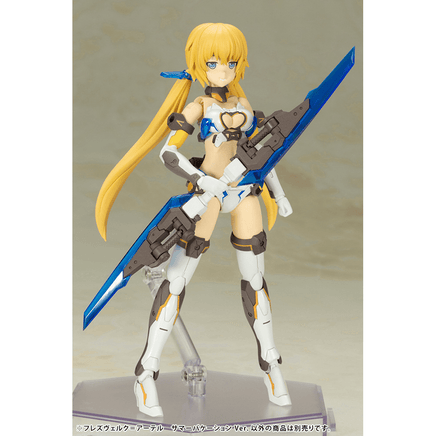 KOTOBUKIYA Plastic Model Kits: Frame Arms Girl - Hresvelgr=Ater (Summer Vacation Ver.) Model Kit - The Mage's Emporium Shumi Toys & Gifts Shopify Collective Shumi Toys & Gifts Used English Plastic Model Kits Japanese Style Comic Book