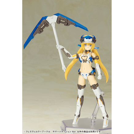 KOTOBUKIYA Plastic Model Kits: Frame Arms Girl - Hresvelgr=Ater (Summer Vacation Ver.) Model Kit - The Mage's Emporium Shumi Toys & Gifts Shopify Collective Shumi Toys & Gifts Used English Plastic Model Kits Japanese Style Comic Book