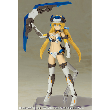 KOTOBUKIYA Plastic Model Kits: Frame Arms Girl - Hresvelgr=Ater (Summer Vacation Ver.) Model Kit - The Mage's Emporium Shumi Toys & Gifts Shopify Collective Shumi Toys & Gifts Used English Plastic Model Kits Japanese Style Comic Book