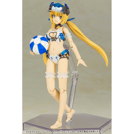 KOTOBUKIYA Plastic Model Kits: Frame Arms Girl - Hresvelgr=Ater (Summer Vacation Ver.) Model Kit - The Mage's Emporium Shumi Toys & Gifts Shopify Collective Shumi Toys & Gifts Used English Plastic Model Kits Japanese Style Comic Book