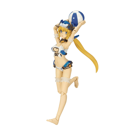 KOTOBUKIYA Plastic Model Kits: Frame Arms Girl - Hresvelgr=Ater (Summer Vacation Ver.) Model Kit - The Mage's Emporium Shumi Toys & Gifts Shopify Collective Shumi Toys & Gifts Used English Plastic Model Kits Japanese Style Comic Book