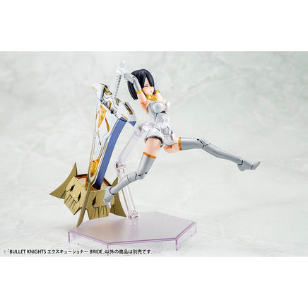 KOTOBUKIYA Plastic Model Kits: Megami Device - Bullet Knights Executioner Bride - The Mage's Emporium Shumi Toys & Gifts Shopify Collective Shumi Toys & Gifts Used English Plastic Model Kits Japanese Style Comic Book