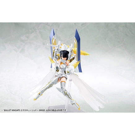 KOTOBUKIYA Plastic Model Kits: Megami Device - Bullet Knights Executioner Bride - The Mage's Emporium Shumi Toys & Gifts Shopify Collective Shumi Toys & Gifts Used English Plastic Model Kits Japanese Style Comic Book