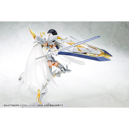 KOTOBUKIYA Plastic Model Kits: Megami Device - Bullet Knights Executioner Bride - The Mage's Emporium Shumi Toys & Gifts Shopify Collective Shumi Toys & Gifts Used English Plastic Model Kits Japanese Style Comic Book