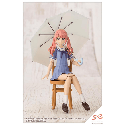 KOTOBUKIYA Plastic Model Kits: Sousai Shoujo Teien - Madoka Yuki High School Summer Clothes (Dreaming Style Milky Marine Ver.) 1/10 Scale Model Kit - The Mage's Emporium Shumi Toys & Gifts Shopify Collective Shumi Toys & Gifts Used English Plastic Model Kits Japanese Style Comic Book