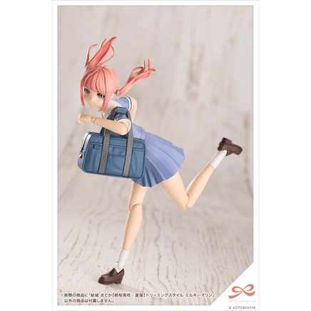 KOTOBUKIYA Plastic Model Kits: Sousai Shoujo Teien - Madoka Yuki High School Summer Clothes (Dreaming Style Milky Marine Ver.) 1/10 Scale Model Kit - The Mage's Emporium Shumi Toys & Gifts Shopify Collective Shumi Toys & Gifts Used English Plastic Model Kits Japanese Style Comic Book