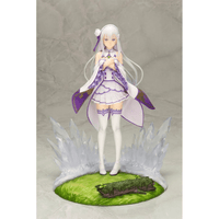 KOTOBUKIYA: Re:Zero Starting Life in Another World - Emilia (Memory's Journey) 1/7 Scale Figure - The Mage's Emporium Shumi Toys & Gifts Shopify Collective Shumi Toys & Gifts Used English 1/7 Scale Figure Japanese Style Comic Book