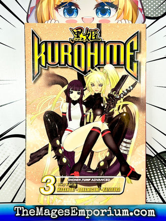 Kurohime Vol 3 - The Mage's Emporium Viz Media 2409 UPDATEMETA Used English Manga Japanese Style Comic Book