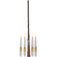 Kurt Adler - Harry Potter LED Floating Candles with Wand Remote 11-Piece Ornament Set
