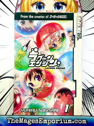 Lagoon Engine Vol 1 - The Mage's Emporium Tokyopop 2501 BackInStock UPDATEMETA Used English Manga Japanese Style Comic Book