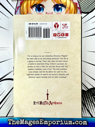 Last Round Arthurs Vol 1 - The Mage's Emporium Yen Press 2410 UPDATEMETA Used English Manga Japanese Style Comic Book