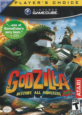 Godzilla: Destroy All Monsters Melee (Player's Choice) (Gamecube)