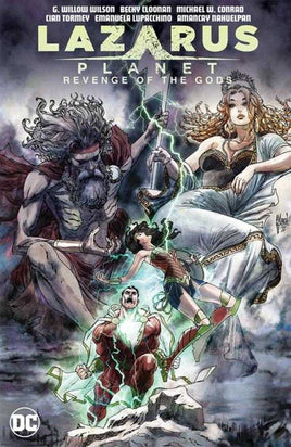 Lazarus Planet Revenge Of The Gods Hardcover - The Mage's Emporium The Multiverse Shopify Collective The Multiverse Used English Graphic Novels Japanese Style Comic Book