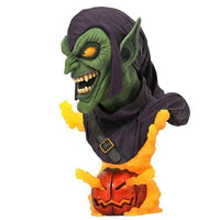 Legends in 3D Marvel Green Goblin 1/2 Scale Resin Bust - The Mage's Emporium ToyShnip Shopify Collective ToyShnip Used English Action Figure Japanese Style Comic Book