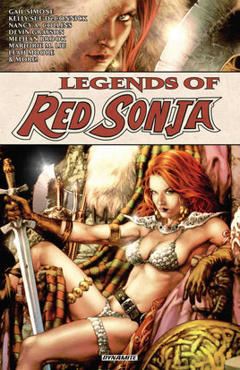 Legends Of Red Sonja TPB Volume 01 - The Mage's Emporium The Multiverse Shopify Collective The Multiverse Used English Graphic Novels Japanese Style Comic Book