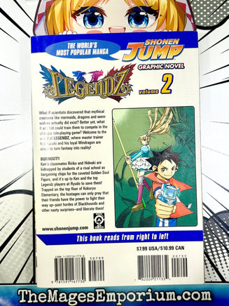 Legendz Vol 2 - The Mage's Emporium Viz Media 2501 BackInStock UPDATEMETA Used English Manga Japanese Style Comic Book