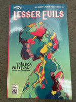 LESSER EVILS PROMO TP TRIBECA FESTIVAL PROMO - The Mage's Emporium The Multiverse Shopify Collective The Multiverse Used English Graphic Novels Japanese Style Comic Book