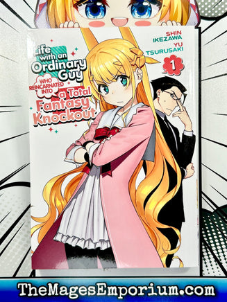 Life with an Ordinary Guy Who Reincarnated Into A Total Fantasy Knockout Vol 1 - The Mage's Emporium Seven Seas 2405 alltags description Used English Manga Japanese Style Comic Book