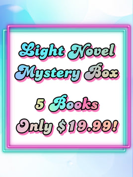 Light Novel Mystery Box - English Mixed Light Novels - The Mage's Emporium The Mage's Emporium BackInStock noebay Used English Manga Japanese Style Comic Book