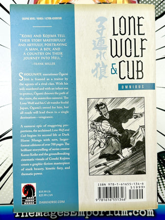 Lone Wolf and Cub Omnibus Vol 1 - The Mage's Emporium Kodansha 2406 alltags description Used English Manga Japanese Style Comic Book