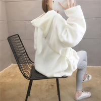 Loose Bunny Hoodie - The Mage's Emporium Kore Kawaii Kore Kawaii Shopify Collective Used English Japanese Style Comic Book