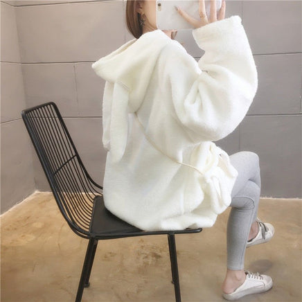 Loose Bunny Hoodie - The Mage's Emporium Kore Kawaii Kore Kawaii Shopify Collective Used English Japanese Style Comic Book
