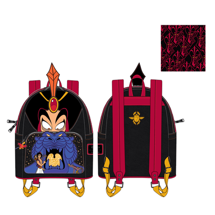 Loungefly: Disney Aladdin - Jafar Villains Scene Mini Backpack - The Mage's Emporium Shumi Toys & Gifts Shopify Collective Shumi Toys & Gifts Used English Mini - Backpack Japanese Style Comic Book
