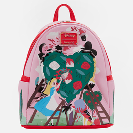 Loungefly: Disney Alice in Wonderland - Painting The Roses Red Mini Backpack - The Mage's Emporium Shumi Toys & Gifts Shopify Collective Shumi Toys & Gifts Used English Mini - Backpack Japanese Style Comic Book
