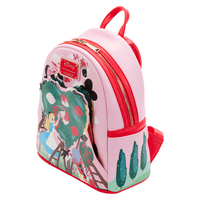 Loungefly: Disney Alice in Wonderland - Painting The Roses Red Mini Backpack - The Mage's Emporium Shumi Toys & Gifts Shopify Collective Shumi Toys & Gifts Used English Mini - Backpack Japanese Style Comic Book