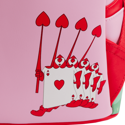Loungefly: Disney Alice in Wonderland - Painting The Roses Red Mini Backpack - The Mage's Emporium Shumi Toys & Gifts Shopify Collective Shumi Toys & Gifts Used English Mini - Backpack Japanese Style Comic Book