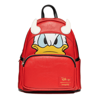 Loungefly: Disney - Devil Donald Duck Cosplay Mini Backpack Entertainment Earth Exclusive - The Mage's Emporium Shumi Toys & Gifts Shopify Collective Shumi Toys & Gifts Used English Cosplay Backpack Japanese Style Comic Book