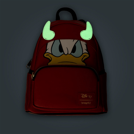 Loungefly: Disney - Devil Donald Duck Cosplay Mini Backpack Entertainment Earth Exclusive - The Mage's Emporium Shumi Toys & Gifts Shopify Collective Shumi Toys & Gifts Used English Cosplay Backpack Japanese Style Comic Book