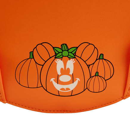 Loungefly: Disney - Glow Face Minnie Pumpkin Mini Backpack - The Mage's Emporium Shumi Toys & Gifts Shopify Collective Shumi Toys & Gifts Used English Mini - Backpack Japanese Style Comic Book