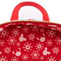 Loungefly: Disney - Minnie and Mickey Snowman Mini Backpack and Headband Set - The Mage's Emporium Shumi Toys & Gifts Shopify Collective Shumi Toys & Gifts Used English Mini - Backpack Japanese Style Comic Book