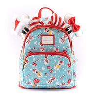 Loungefly: Disney - Minnie and Mickey Snowman Mini Backpack and Headband Set - The Mage's Emporium Shumi Toys & Gifts Shopify Collective Shumi Toys & Gifts Used English Mini - Backpack Japanese Style Comic Book