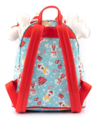Loungefly: Disney - Minnie and Mickey Snowman Mini Backpack and Headband Set - The Mage's Emporium Shumi Toys & Gifts Shopify Collective Shumi Toys & Gifts Used English Mini - Backpack Japanese Style Comic Book