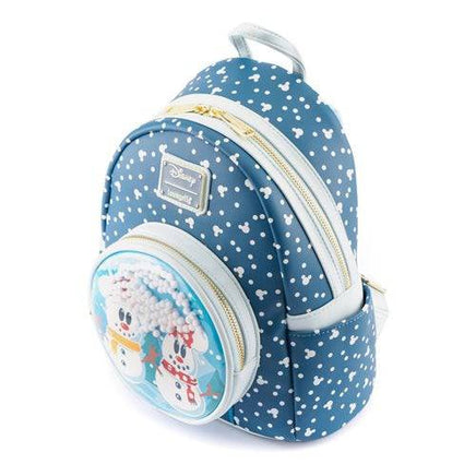 Loungefly Disney Minnie & Mickey Mouse Snow Globe Mini - Backpack - The Mage's Emporium ToyShnip Shopify Collective ToyShnip Used English Backpacks Japanese Style Comic Book