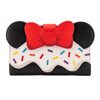 Loungefly: Disney Minnie Sweets Collection Flap Wallet - The Mage's Emporium Shumi Toys & Gifts Shopify Collective Shumi Toys & Gifts Used English Wallet Japanese Style Comic Book