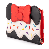 Loungefly: Disney Minnie Sweets Collection Flap Wallet - The Mage's Emporium Shumi Toys & Gifts Shopify Collective Shumi Toys & Gifts Used English Wallet Japanese Style Comic Book