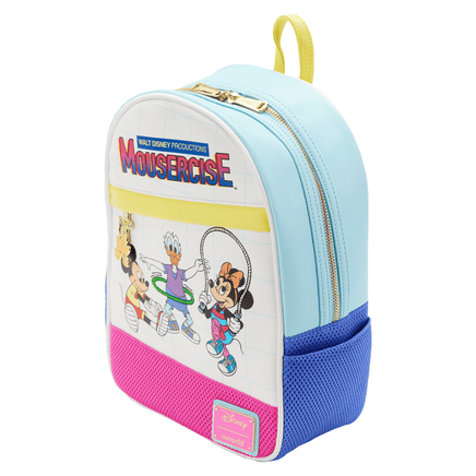 Loungefly: Disney - Mousercise Mini Backpack - The Mage's Emporium Shumi Toys & Gifts Shopify Collective Shumi Toys & Gifts Used English Mini - Backpack Japanese Style Comic Book