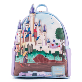 Loungefly: Disney - Princess Castle Series Sleeping Beauty Mini Backpack - The Mage's Emporium Shumi Toys & Gifts Shopify Collective Shumi Toys & Gifts Used English Mini - Backpack Japanese Style Comic Book