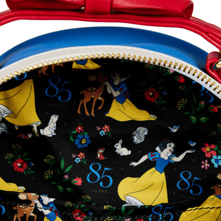 Loungefly: Disney Snow White Cosplay Bow Handle Mini Backpack - The Mage's Emporium Shumi Toys & Gifts Shopify Collective Shumi Toys & Gifts Used English Mini - Backpack Japanese Style Comic Book