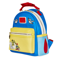 Loungefly: Disney Snow White Cosplay Bow Handle Mini Backpack - The Mage's Emporium Shumi Toys & Gifts Shopify Collective Shumi Toys & Gifts Used English Mini - Backpack Japanese Style Comic Book
