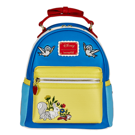 Loungefly: Disney Snow White Cosplay Bow Handle Mini Backpack - The Mage's Emporium Shumi Toys & Gifts Shopify Collective Shumi Toys & Gifts Used English Mini - Backpack Japanese Style Comic Book