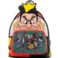 Loungefly Disney Villains Scene Series Queen of Hearts Mini Backpack - The Mage's Emporium ToyShnip Shopify Collective ToyShnip Used English Backpacks Japanese Style Comic Book