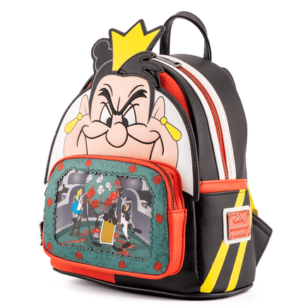 Loungefly: Disney - Villains Scene Series Queen Of Hearts Mini Backpack - The Mage's Emporium Shumi Toys & Gifts Shopify Collective Shumi Toys & Gifts Used English Mini - Backpack Japanese Style Comic Book