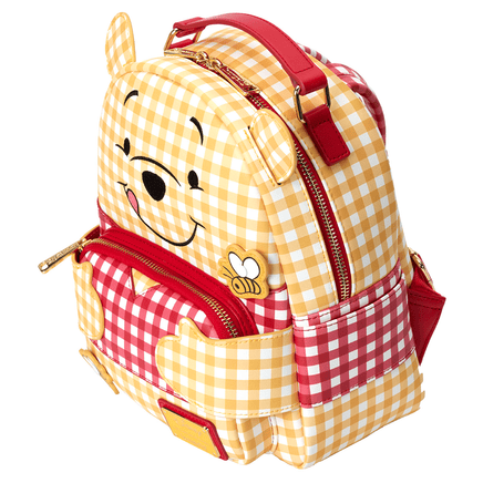 Loungefly: Disney Winnie The Pooh Gingham Mini Backpack - The Mage's Emporium Shumi Toys & Gifts Shopify Collective Shumi Toys & Gifts Used English Mini - Backpack Japanese Style Comic Book