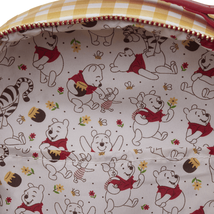Loungefly: Disney Winnie The Pooh Gingham Mini Backpack - The Mage's Emporium Shumi Toys & Gifts Shopify Collective Shumi Toys & Gifts Used English Mini - Backpack Japanese Style Comic Book